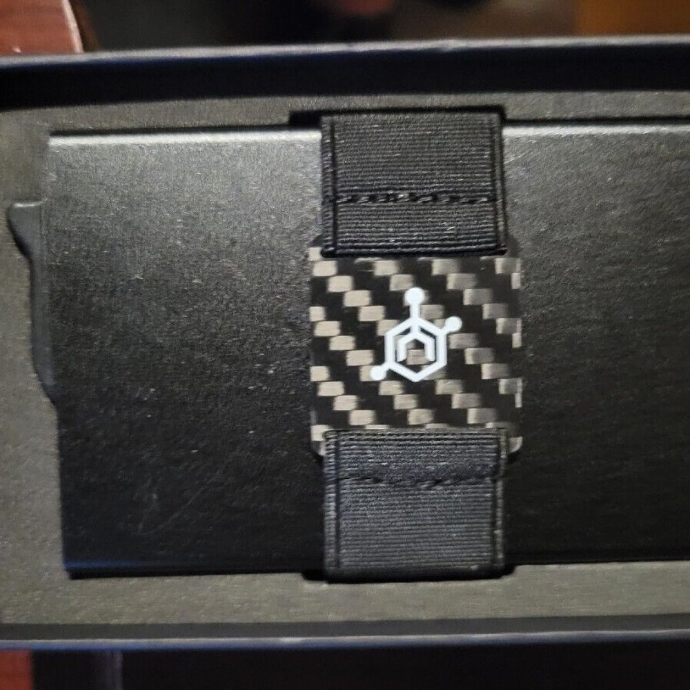 Code 118 Stealth Wallet -Black RFID Blocking Minimalist Wallet aluminum